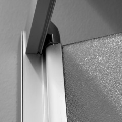 DYNAMIC B6 100 – Sprchové dvere zalamovacie 97-101cm, chróm satin