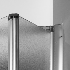 DYNAMIC B6 100 – Sprchové dvere zalamovacie 97-101cm, chróm satin