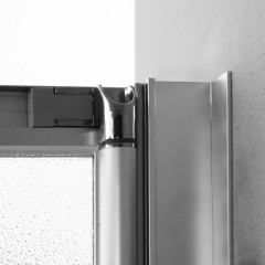 DYNAMIC B6 100 – Sprchové dvere zalamovacie 97-101cm, chróm satin
