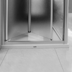 DYNAMIC B6 100 – Sprchové dvere zalamovacie 97-101cm, chróm satin