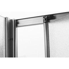 DYNAMIC B6 100 – Sprchové dvere zalamovacie 97-101cm, chróm satin