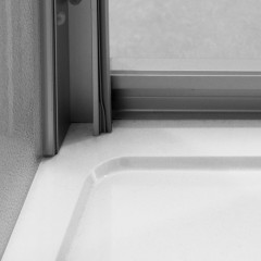 DYNAMIC B6 100 – Sprchové dvere zalamovacie 97-101cm, chróm satin