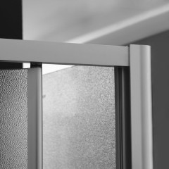 DYNAMIC B6 100 – Sprchové dvere zalamovacie 97-101cm, chróm satin