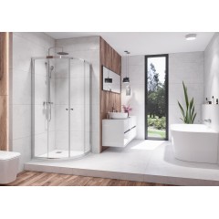 Sprchová zástěna Holiday S4 90 cm CHROM