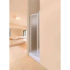 LUX B6 90 – Sprchové dvere zalamovacie 86 – 91 cm