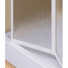 LUX B6 90 – Sprchové dvere zalamovacie 86 – 91 cm