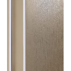 LUX B6 90 – Sprchové dvere zalamovacie 86 – 91 cm
