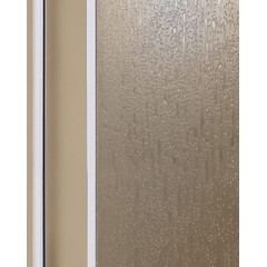 LUX B6 80 – Sprchové dvere zalamovacie 76 – 81 cm