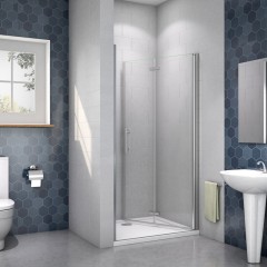 Sprchové dvere SOLO B8 110, zalamovacie 109-111 x 185
