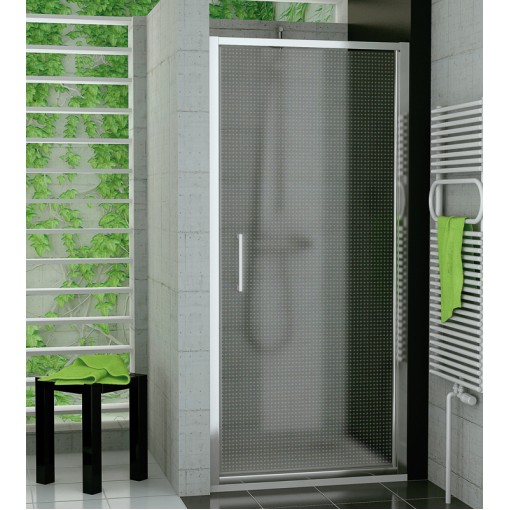 SanSwiss TOPP 0900 50 30 Jednokřídlé dveře 90 cm, aluchrom/mastercarré