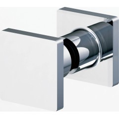 SanSwiss AN13 G 1200 50 07 Jednokřídlé dveře 120 cm s pevnou stěnou v rovině, levé, aluchrom/sklo