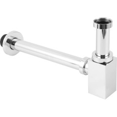 Sifón umývadlový - 5/4" - nerezová oceľ - DN32 mm - chróm