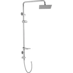 JB Sanitary Sprchová zostava pre dolný vývod, sprcha 25x25cm SS 51 21