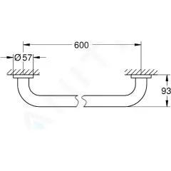 Grohe Držadlo, chróm 40794001
