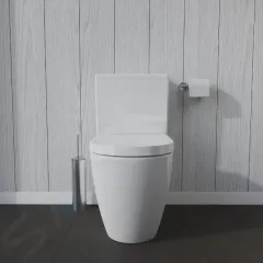 Duravit WC kombi misa, s HygieneGlaze, alpská biela 2170092000