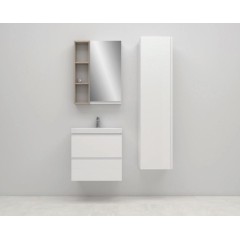 CERSANIT - SET 981 MODUO SLIM 60 BIELA DSM (SKRINKA + UMÝVADLO) S801-227-DSM