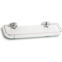 NOVASERVIS - Polička s výklopným zábradlím 450 mm Metalia 1 chróm 6175,0