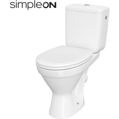 CERSANIT - WC KOMBI 698 CERSANIA II. SIMPLEON 010 3/6L+DUROPLAST SEDADLO SOFTCLOSE K11-2339