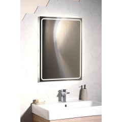 SAPHO - Zrkadlo GEMINI s LED osvetlením 60x80cm GM060