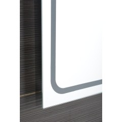SAPHO - Zrkadlo GEMINI s LED osvetlením 60x80cm GM060
