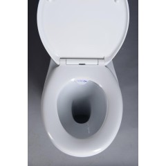 SAPHO - HANDICAP WC kombi misa zvýšená Rimless, zadný odpad, biela K11-0221