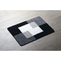 RIDDER - COINSpredložka 55x50cmcm s protišmykom, polyester, šedá 7103807