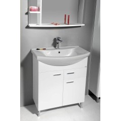 AQUALINE - ZOJA umývadlová skrinka 71,5x74x34cm, biela 51075A