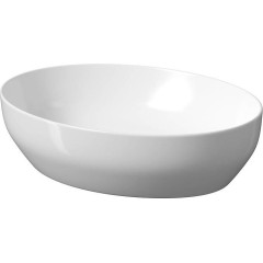 CERSANIT - Umývadlo na dosku LARGA ELLIPSE (50x38) K677-002