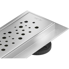 MEXEN - Flat 360 M12 podlahový žľab 60 cm otočný nerez 1021060-40