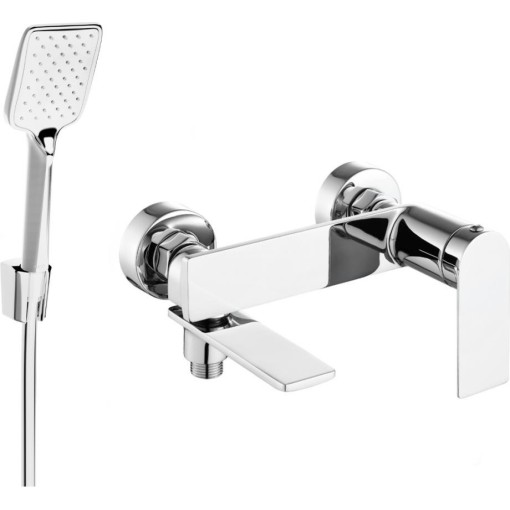 MEXEN - Zero SET vaňová batéria s príslušenstvom R62, chróm 7113R62-00