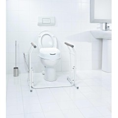 RIDDER - HANDICAP Oporný systém madiel u WC, biele A0110101