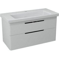 SAPHO - ELLA umývadlová skrinka 95,7x50x42,8cm, biela EL100-3030