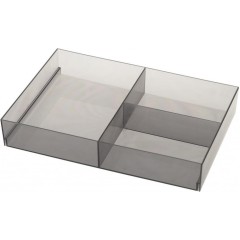 SAPHO - Organizér 202x50x302 plast, dymová 909