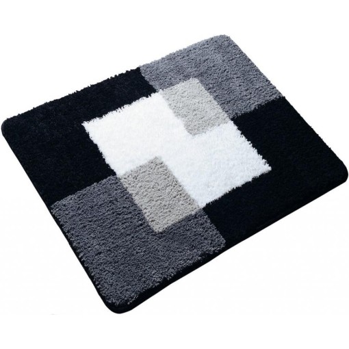 RIDDER - COINSpredložka 55x50cmcm s protišmykom, polyester, šedá 7103807
