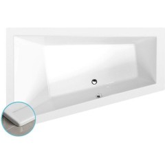 POLYSAN - TRIANGL L SLIM asymetrická vaňa 180x120x50cm, biela 19611S