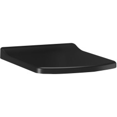 SAPHO - LARA WC sedátko, SLIM, Soft Close, čierna matná KC1603.01