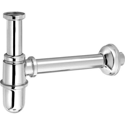 SAPHO - RETRO Umývadlový sifón 5/4", odpad 32, chróm 9591