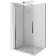 MEXEN - Velár posuvné sprchové dvere Walk-in 110, transparent, chróm 871-110-000-03-01