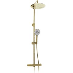 REA - SPRCHOVÁ BATÉRIA 150mm S TERMOSTATOM VINCENT L.GOLD Zlatá REA-P8005