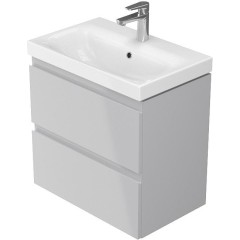 CERSANIT - SET 981 MODUO SLIM 60 BIELA DSM (SKRINKA + UMÝVADLO) S801-227-DSM