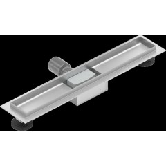 MEXEN - Flat odtokový žľab bez roštu 50 cm nerez 1015050