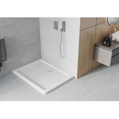 MEXEN - sprchová vanička obdĺžniková 90x70, biela 40107090