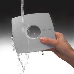 CATA - X-MART 12 kúpeľňový ventilátor axiálny, 20W, potrubie 120, nerez mat 01050000