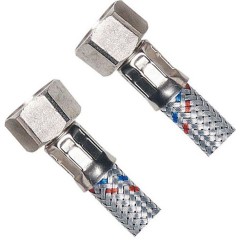 AQUALINE - Flexibilná nerezová hadica FxF 3/8"x3/8", 60cm 33106